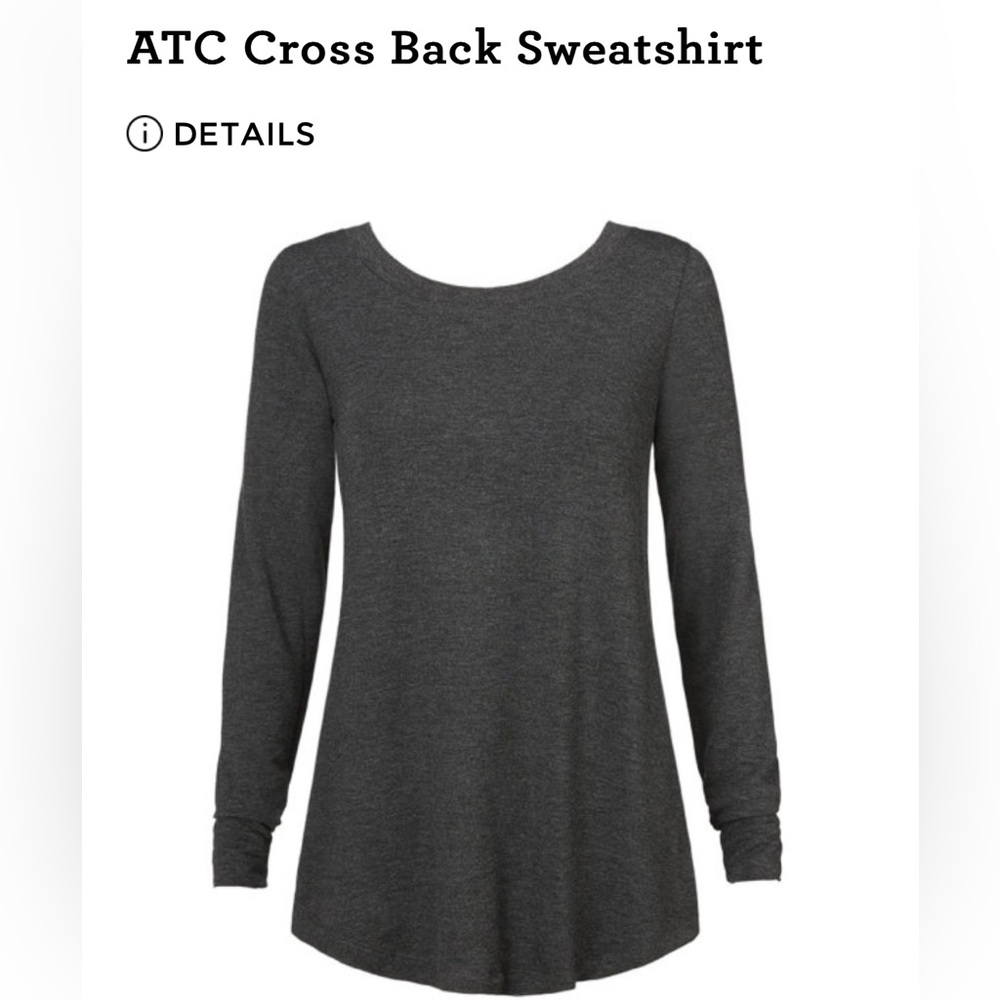 ATC cross back sweatshirt CAbi #4007
